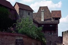 above the street in germany