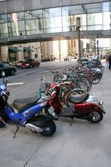 bikes, motored and not