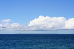 catalina from laguna with clouds