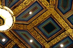 ceiling in board of public works board room