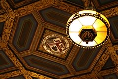 ceiling in the board of public works session room