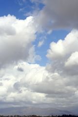 clouds over los angeles