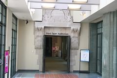 entrance to mark taper auditorium