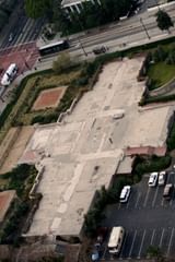 footprint of the old state building