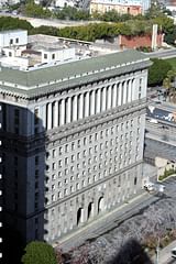 hall of justice from city hall