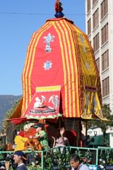 hare krishna float