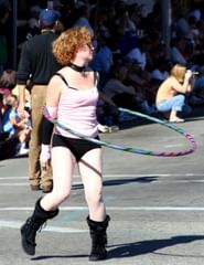 hula hoop girl