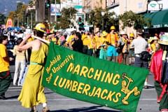humboldt state university marching lumberjacks
