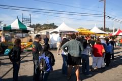 line for molly’s tamales