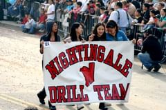 nightingale drill team banner