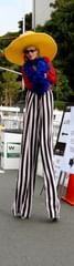 on stilts