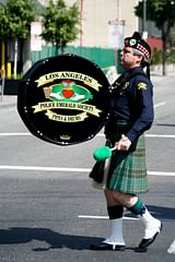pipes and drum bass drum