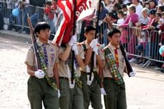 serious boy scouts
