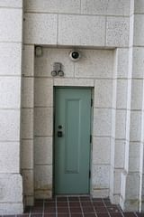 small door on the observation deck