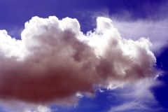 sun on the clouds