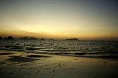 sunrise from the beach