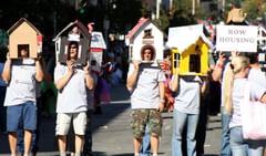 synchronized housing drill team