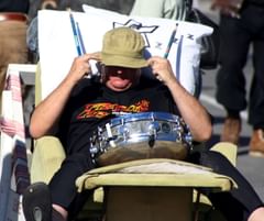 synchronized nap team drummer