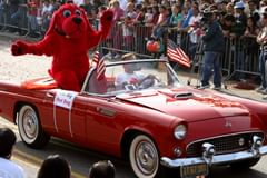 the big red dog (maybe clifford)