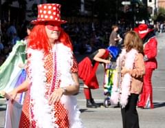 top hat and mask